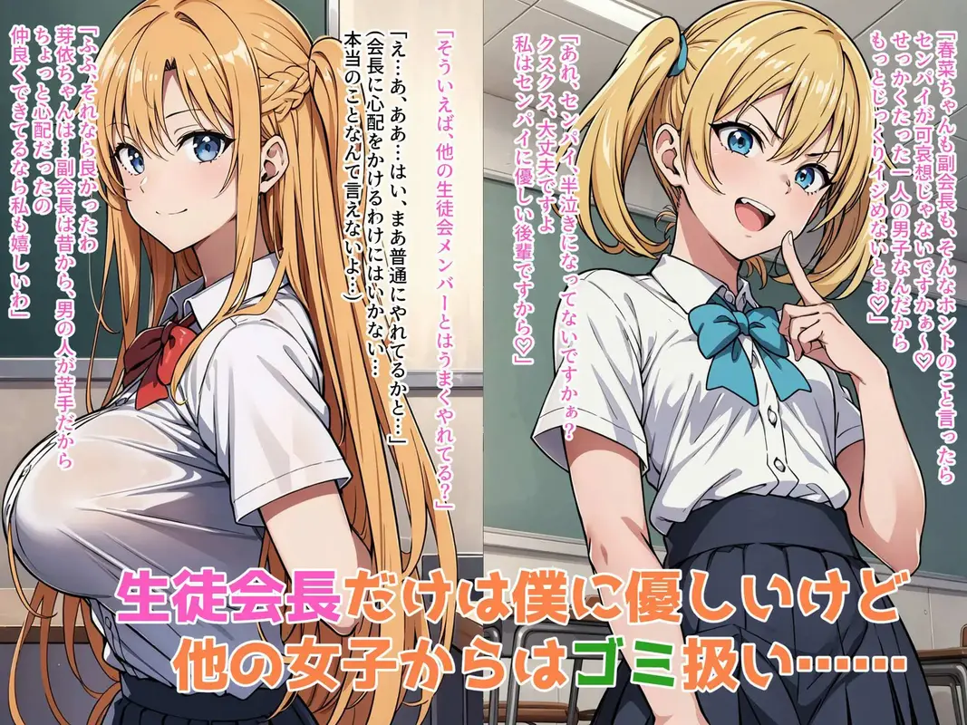 僕の催●ハーレム 〜僕を見下す女子に逆襲の処女強奪種付け●眠！〜 サンプル画像 2枚目